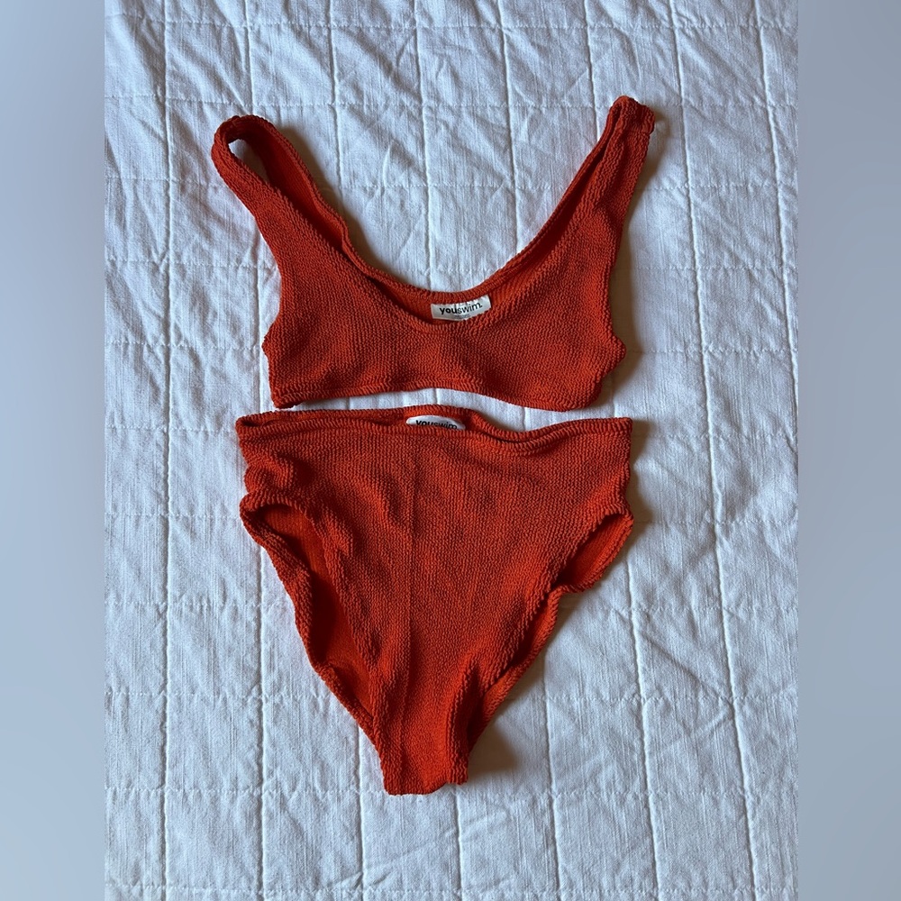 You Swim Eva High Waist Two Piece Swimsuit